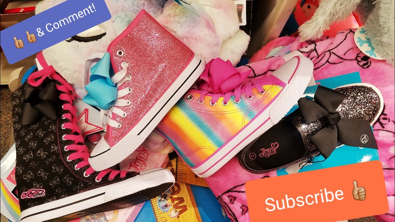 JOJO SIWA SHOES, JOJO BOWS, JOJO DIARY AND MORE! AND MORE AT PAYLESS SHOE SOURCE!