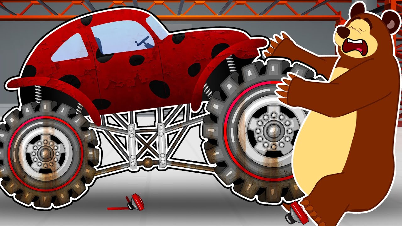 Off Road Vehicle Falls Off a Cliff - Welding and Repairing in the Garage | The Bear Garage Vehicles