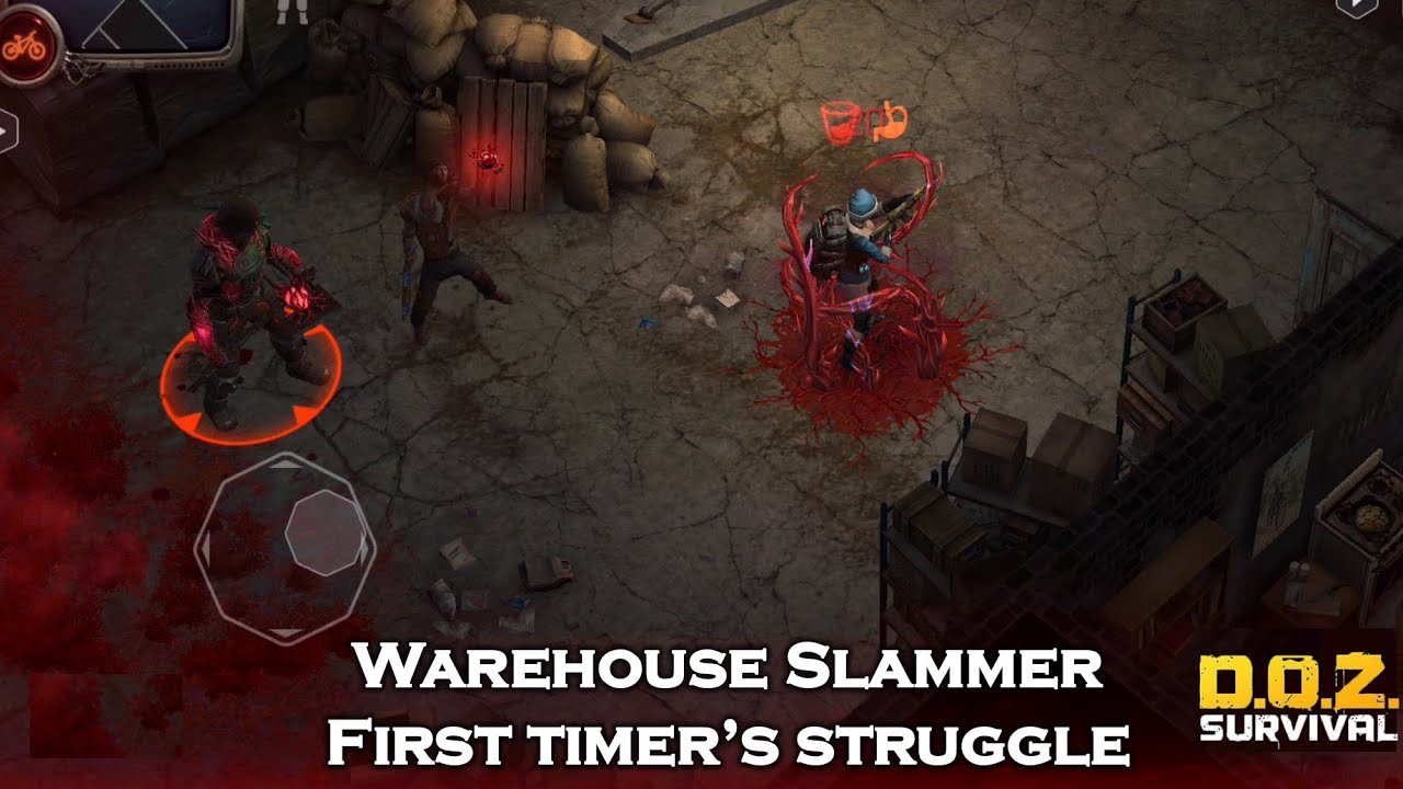 Warehouse Slammer : First timer’s struggle - Dawn of Zombies: Survival