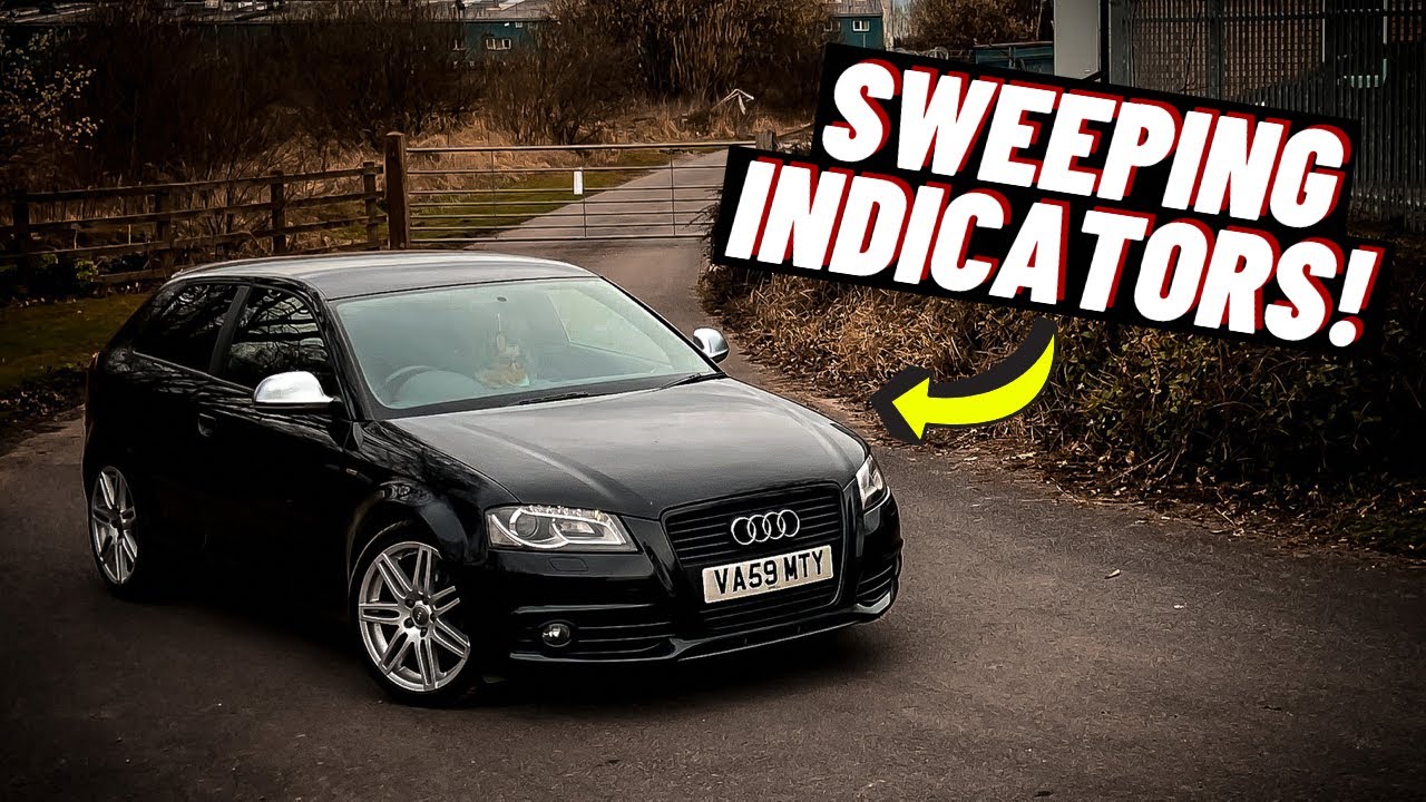 INSTALLING DYNAMIC SWEEPING INDICATORS AND S3 MIRRORS!   *AUDI A3 8P*