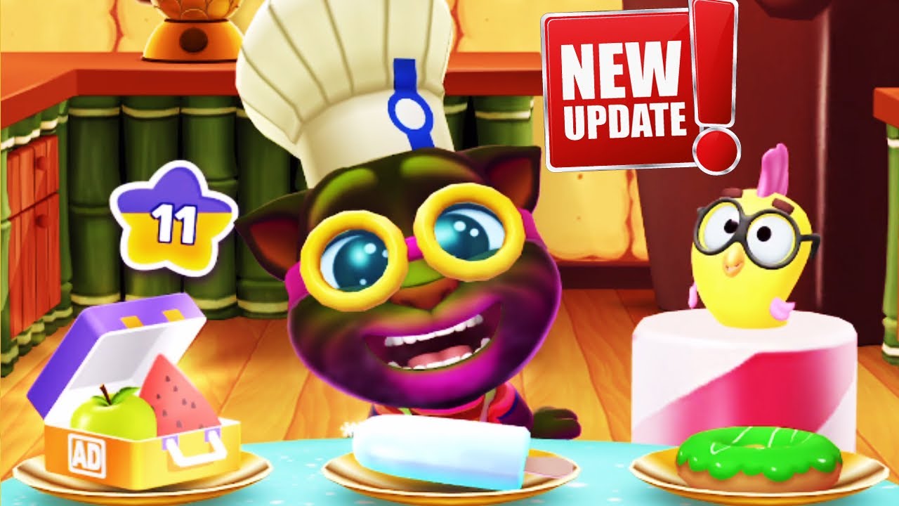El Gato TOM, My Talking Tom 2 ¡Nueva Actualización Octubre 2020! Desafío de Comida Chef