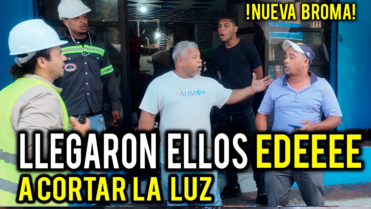 BROMA,, LLEGO EDEEEE A CORTAR LA LUZ  Y RECIBE DESCARGA ELECTRICA