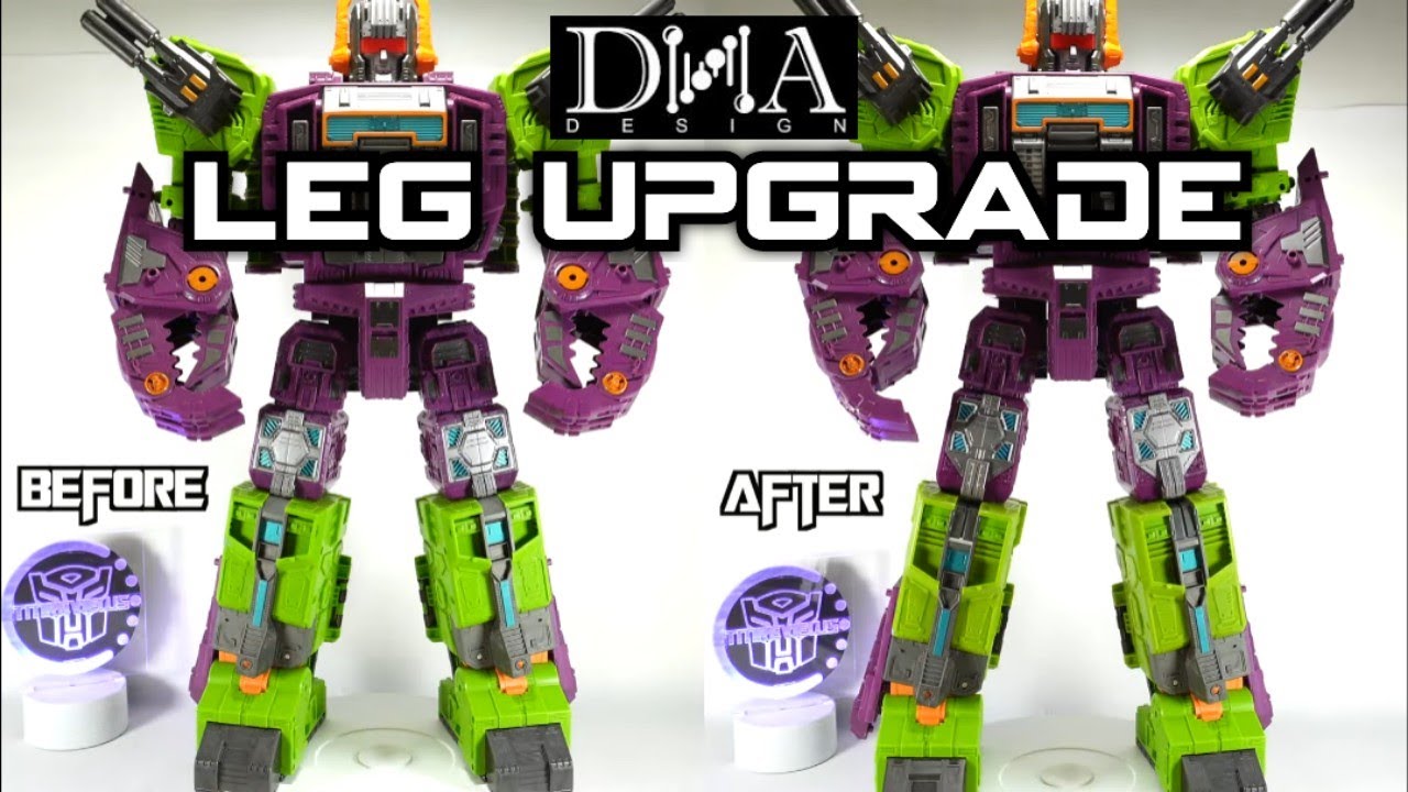 DNA Design DK-23 Leg Upgrade Kit for  Hasbro Transformers Earthrise Scorponok