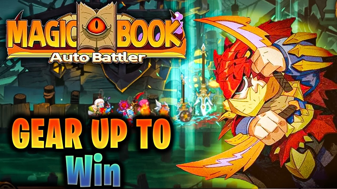 Unstoppable Magic Book Auto Battler Run – Maxing Out Gear!
