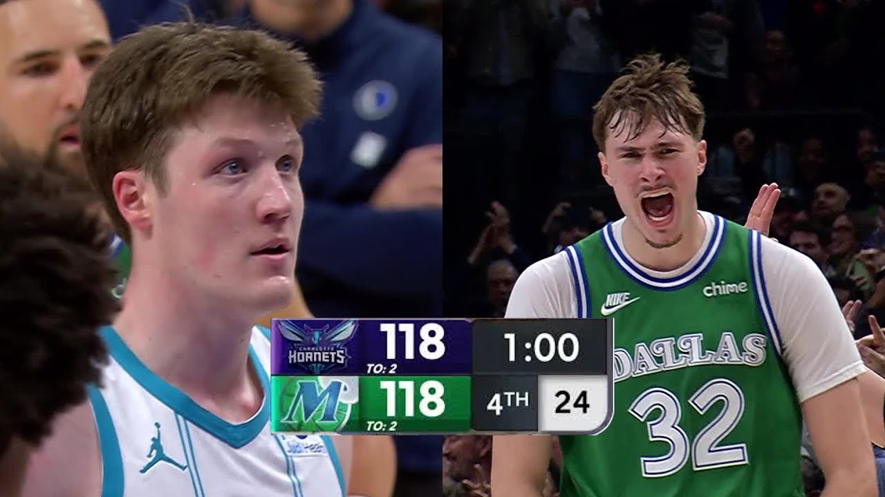 Final 4:32 BACK & FORTH ENDING Hornets vs Mavericks | January 29, 2026