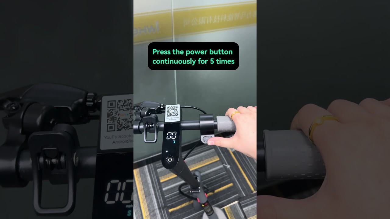 What should you do if you turn on your e-scooter and press the accelerator, but it won&rsquo;t start?