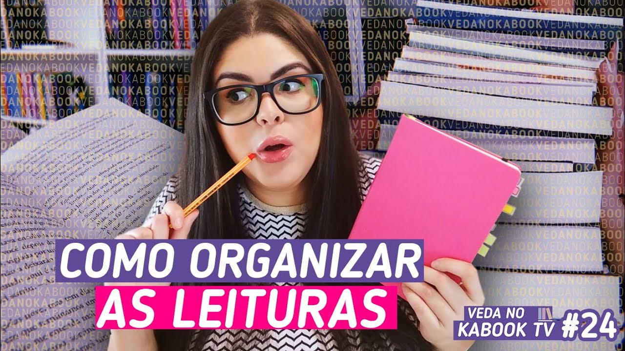 Como Organizar suas Leituras e LER MAIS + Meu MAPA de LEITURA | #24