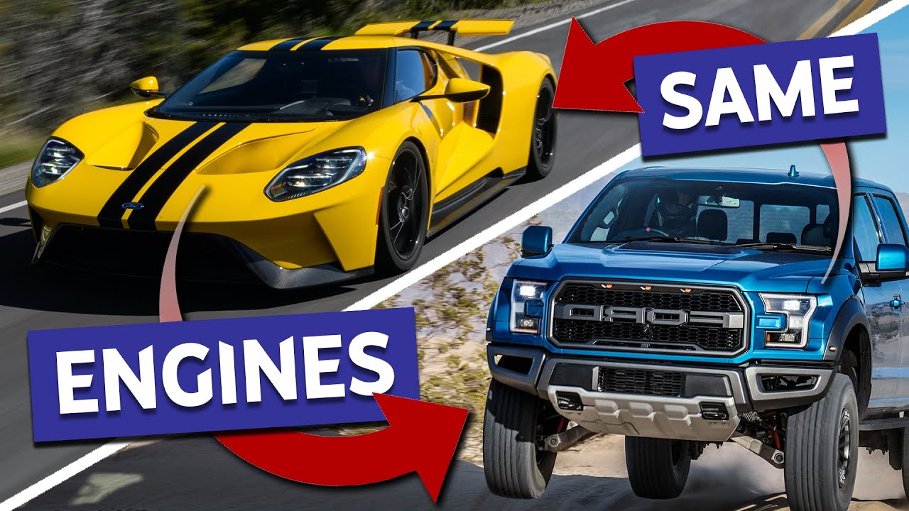 9 Cars You'll Never Guess Shared Engines!!