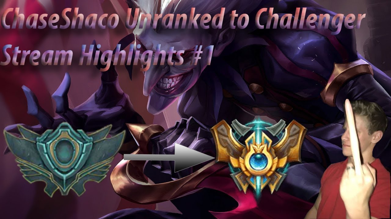 CHASESHACO UNRANKED TO CHALLENGER STREAM HIGHLIGHTS EP:1 WITH STEVENS DUO