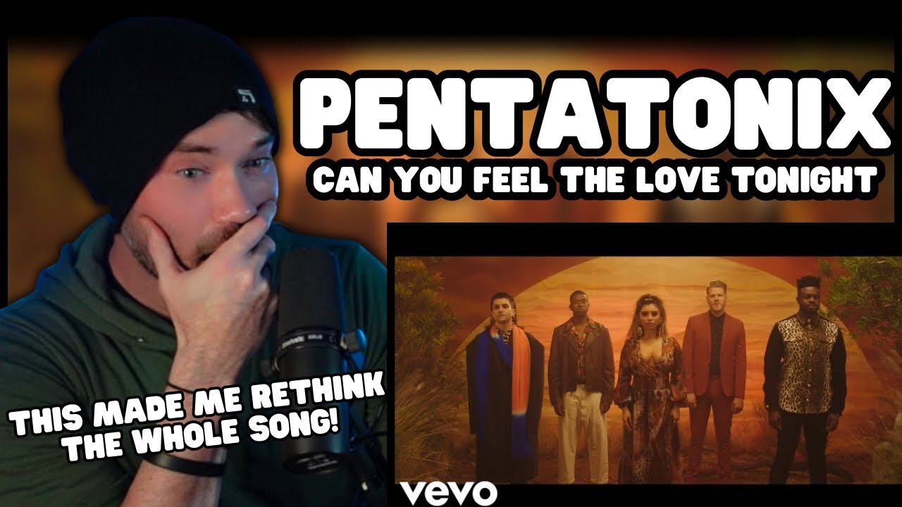 Metal Vocalist First Time Reaction - Pentatonix Can You Feel The Love Tonight