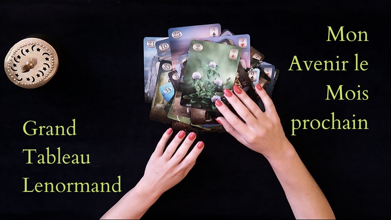 MON AVENIR LE MOIS PROCHAIN - Grand Tableau Lenormand
