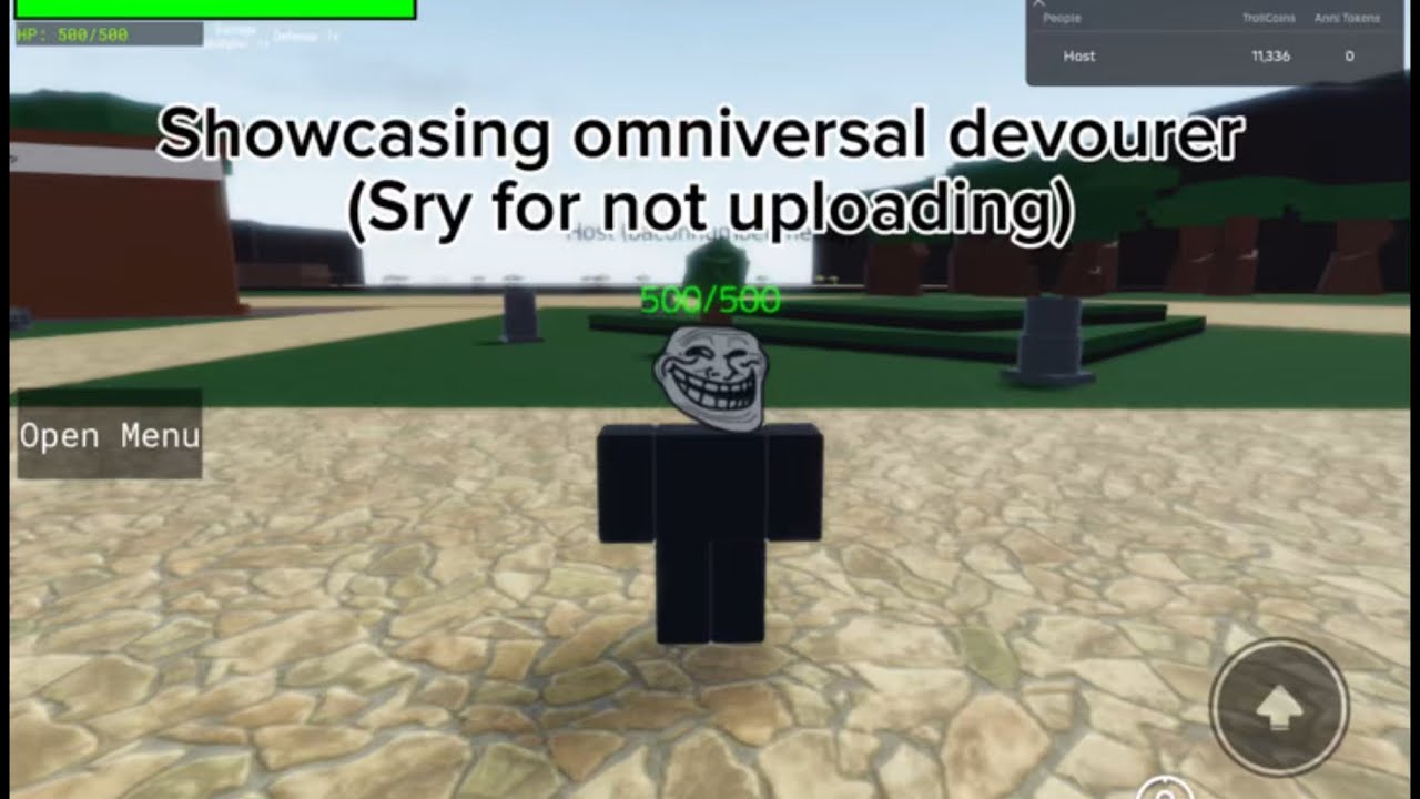 Showcasing omniversal devour in trollge refurbishment 
