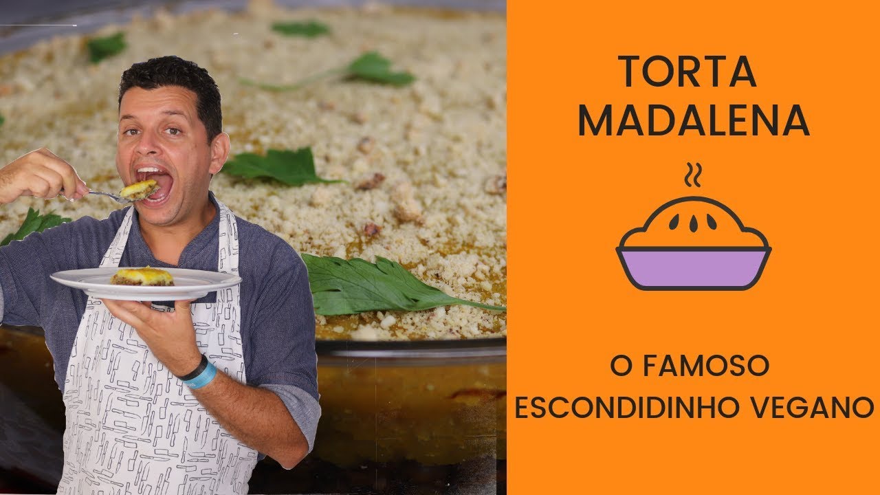 Torta Madalena | Escondidinho Vegano