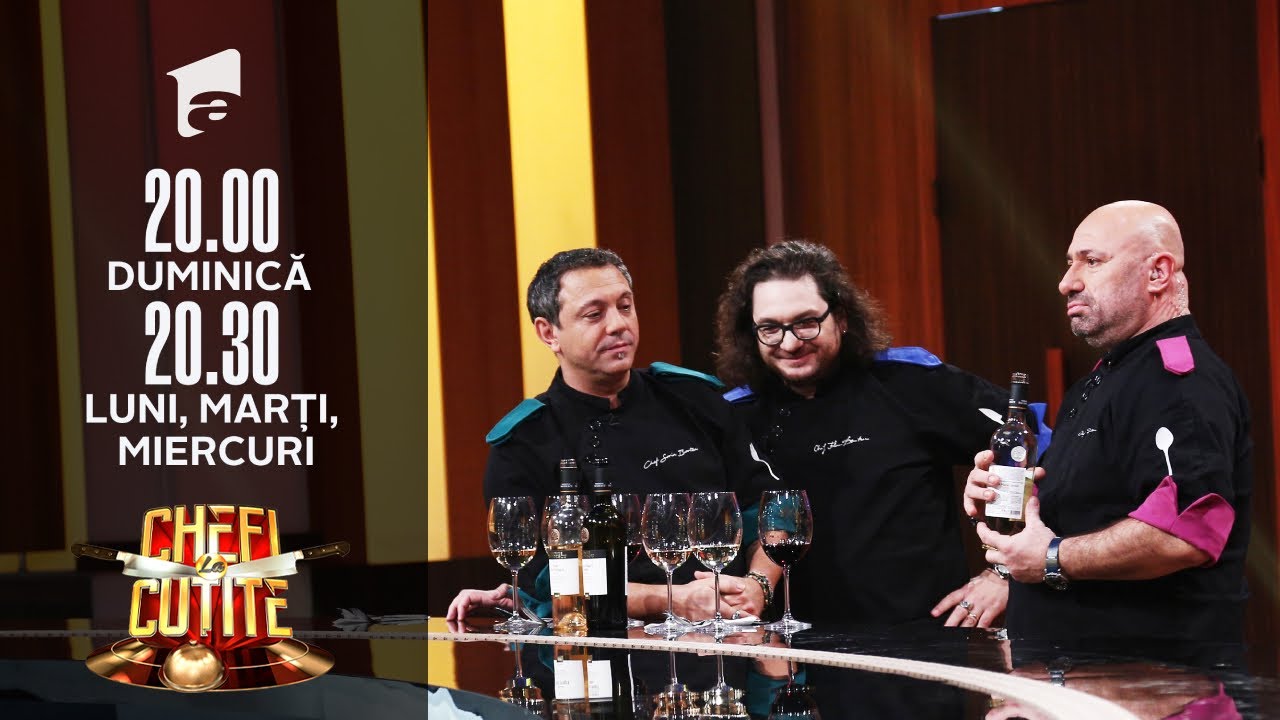 Chefii au degustat preparatele semifinaliştilor! | Semifinala Chefi la cuțite