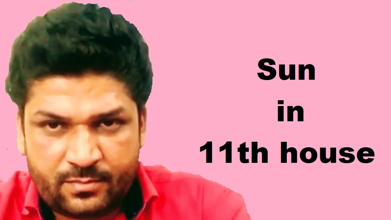 Sun in 11th house of birth chart