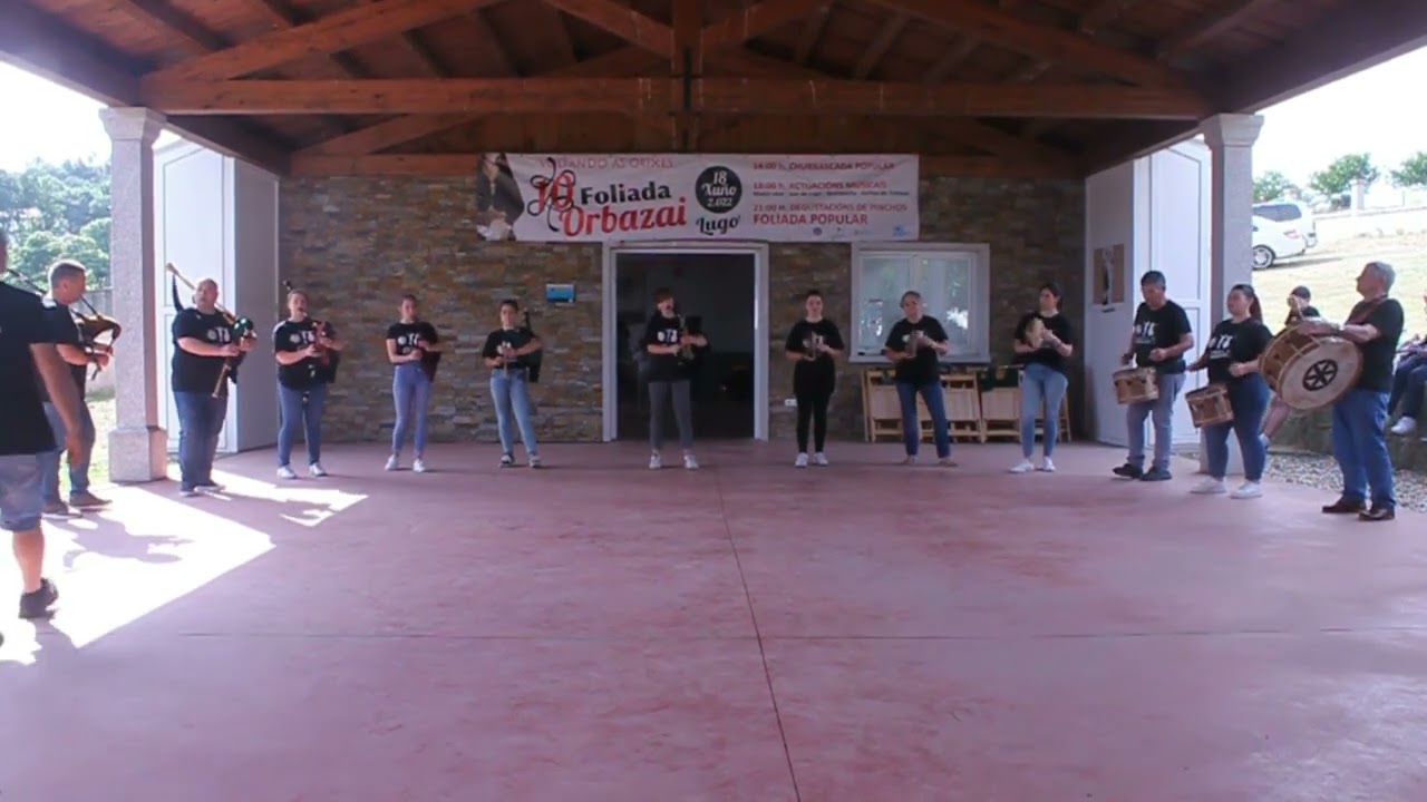 10ª Foliada Orbazai - O Roubador (Grupo Gaita + Percusión 