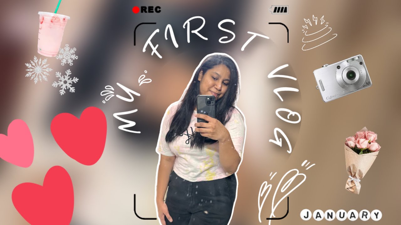 MY FIRST VLOG ✌🏻 introduction to YouTube #myfirstvlog #viral #trending #2026 