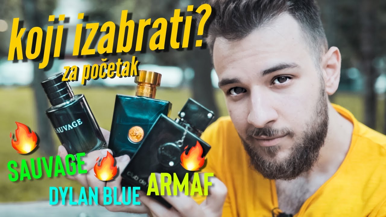 Parfemi za KOMPLIMENTE 🔥🍑 DYLAN BLUE vs. SAUVAGE vs. ARMAF koji izabrati prvo? 🏆