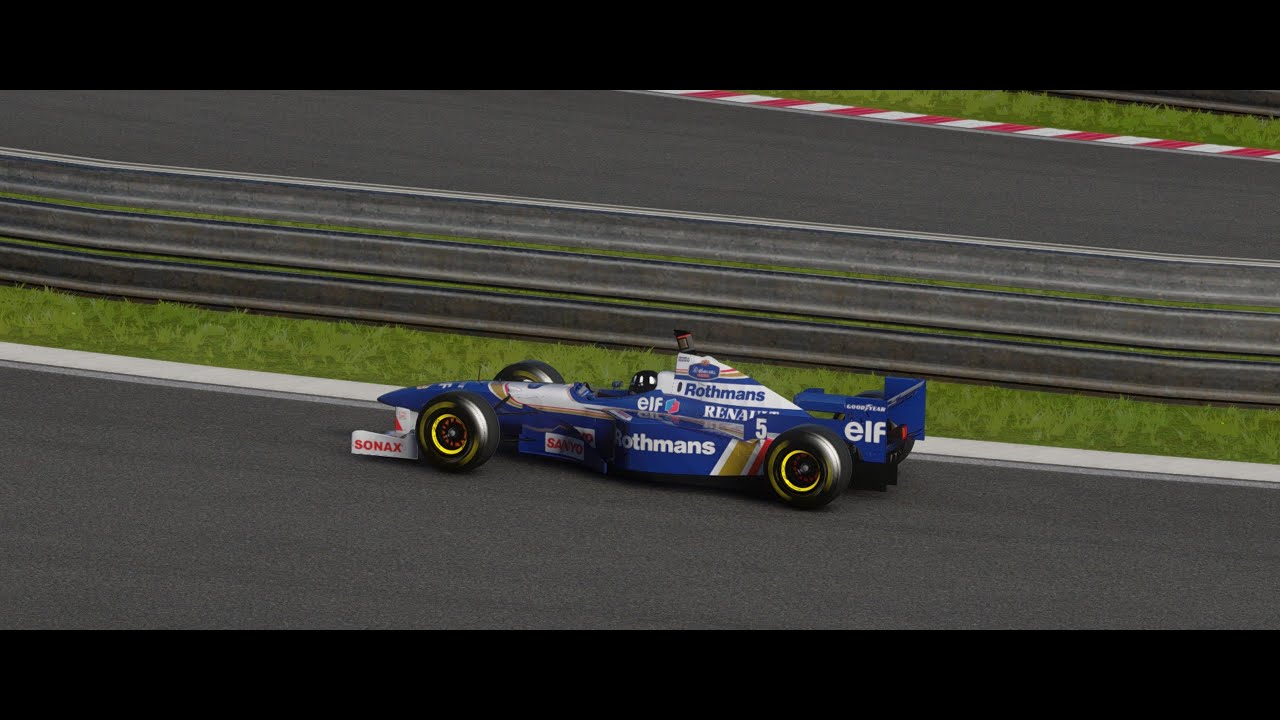Assetto Corsa 1996 Formula One Damon Hill Williams Renault FW18 - 1992 Hungarian Grand Prix Track