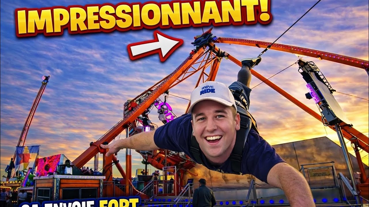 Suspendu dans le vide à pleine vitesse 😬 THE CORSAIR (Jour) | Foire Saint-Romain, Rouen 2025