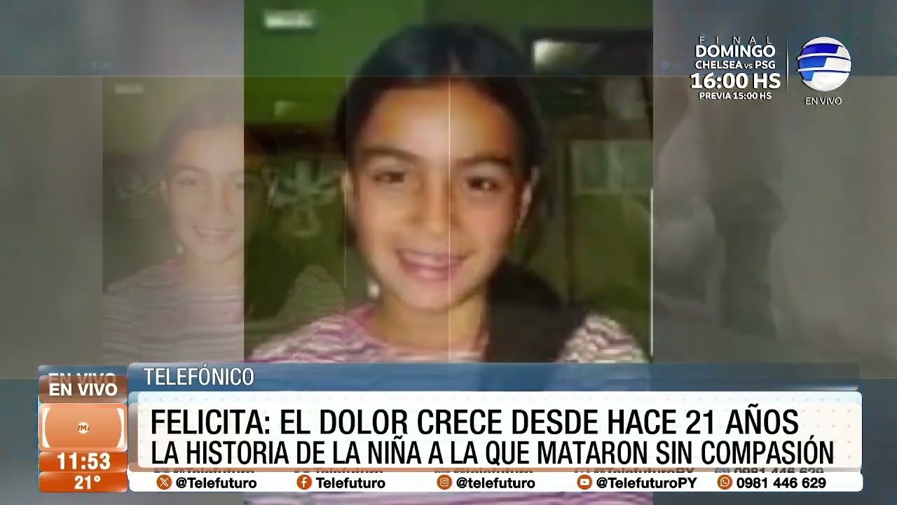 Felicita El dolor que crece desde hace 21 años