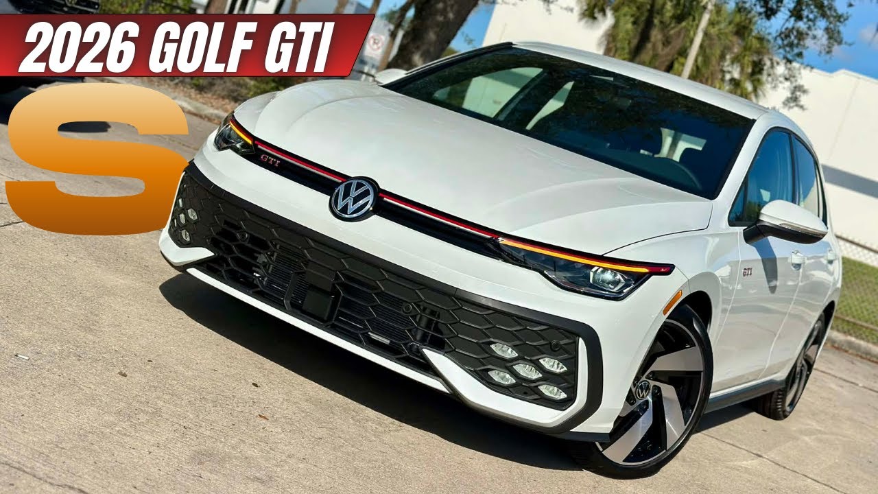Volkswagen Golf GTI S 2026 года — это превосходный автомобиль начального уровня, лучший хэтчбек в...