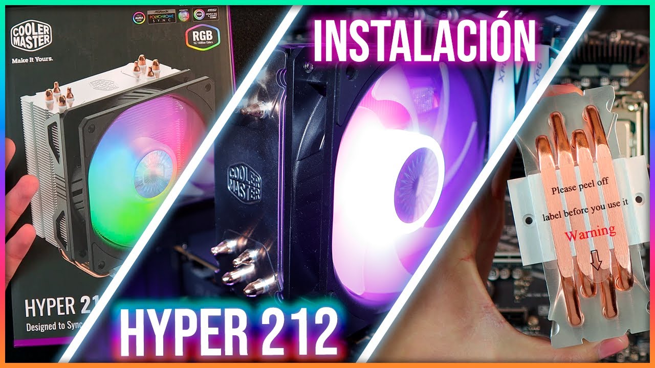 Como Instalar Cooler Master Hyper 212 ARGB | Tutorial