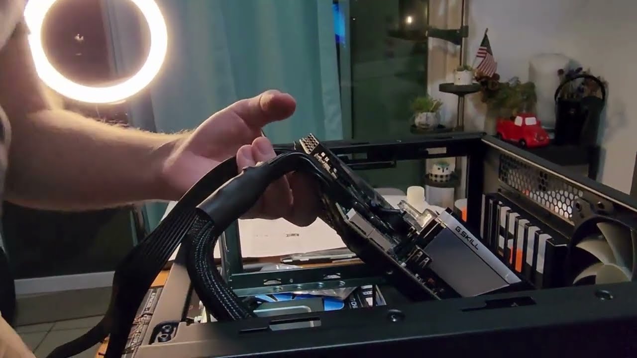 Installing Ram, Unboxing Hydro TI, Installing some power supply cables X