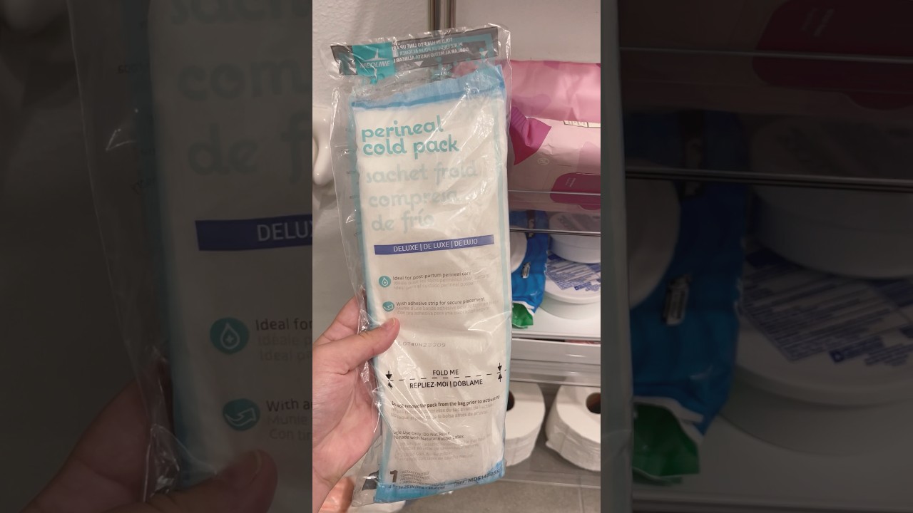 How to make a postpartum ice pack sandwich for the girlies who were never taught 🥪 