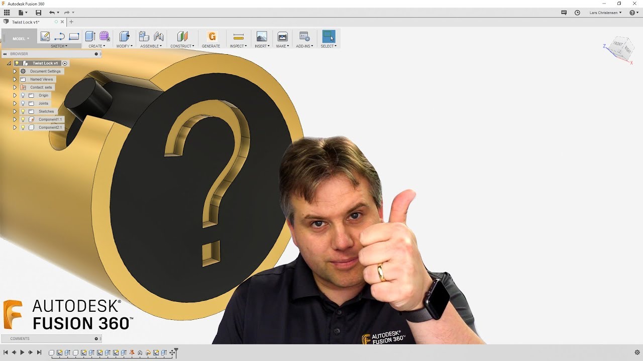 Лучшие на сегодня вопросы и ответы по Fusion 360 — Учебное пособие по Fusion 360 — #LarsLive 159