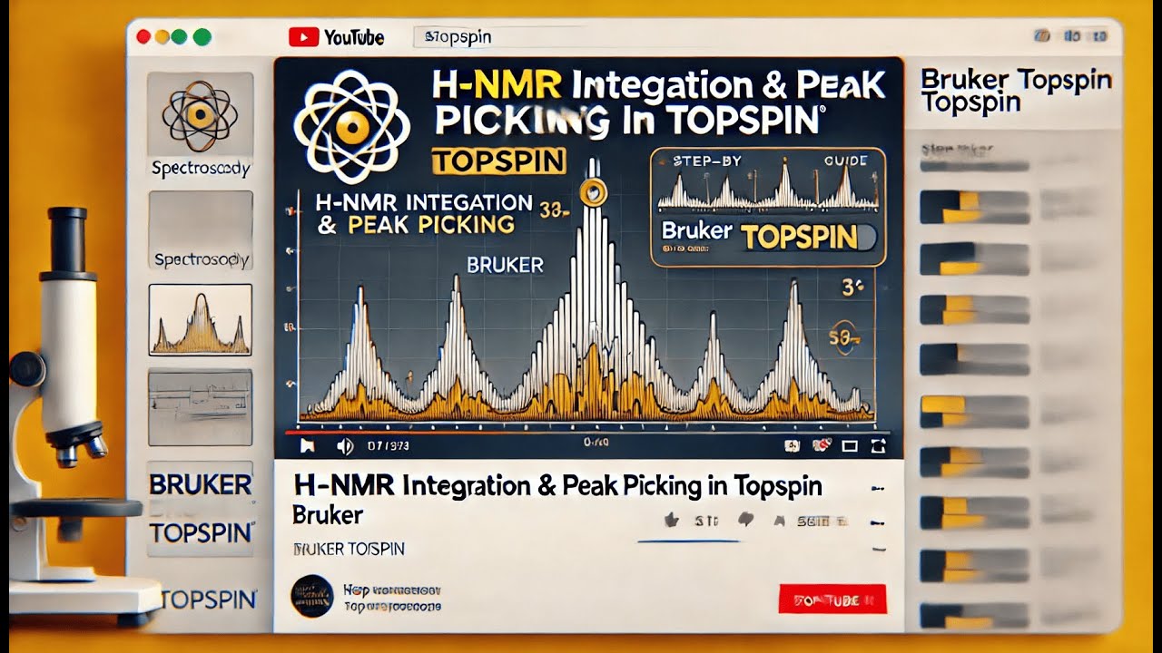 H-NMR Integration & Peak Picking in Bruker TopSpin | NMR Data Processing Guide