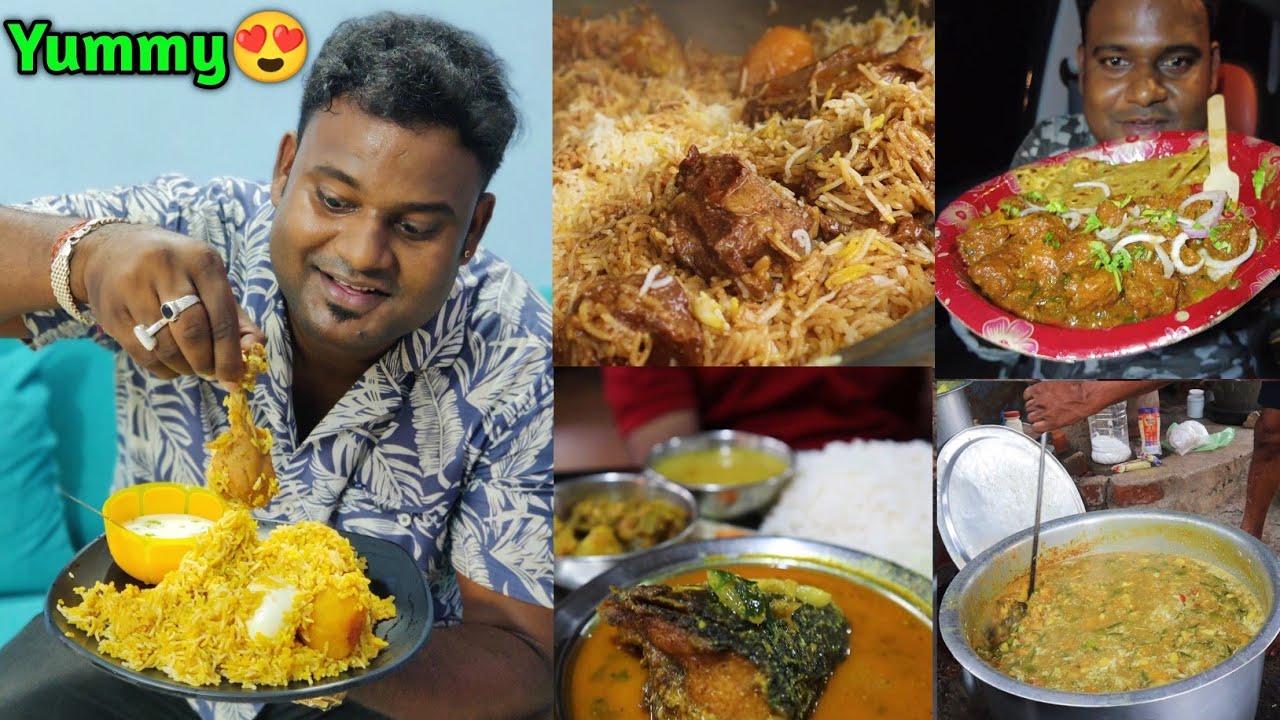 Bhubaneswar Food Series Ep-2 | Mutton Biryani, Berhampur Breakfast, Khechedi Dalma, Manchurian,Niara