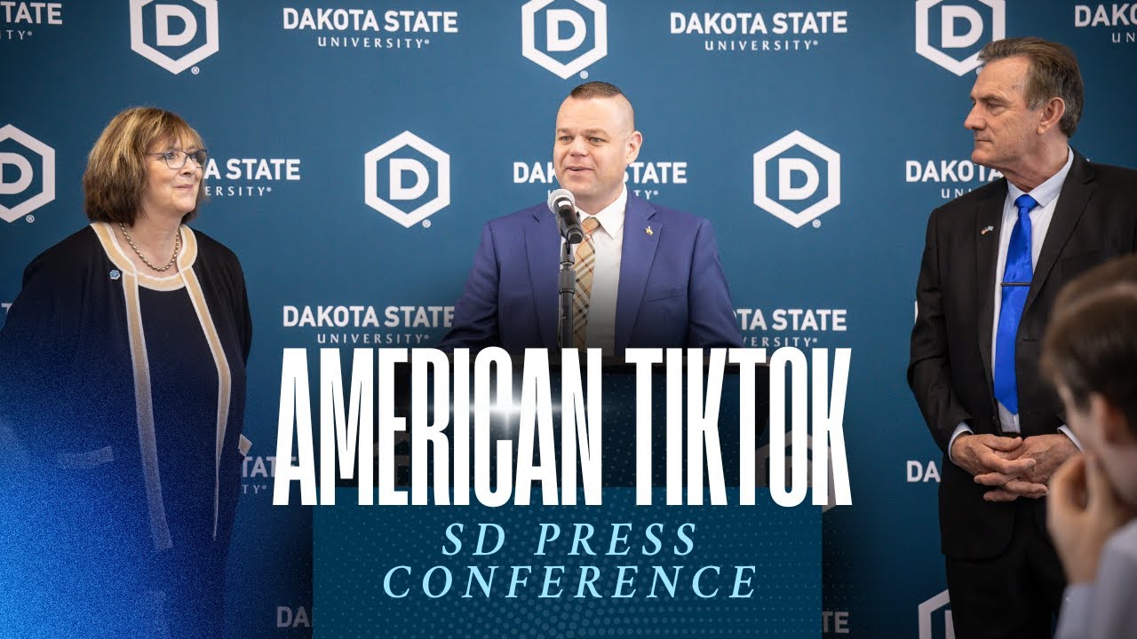 American TikTok | South Dakota Press Conference | Dakota State University