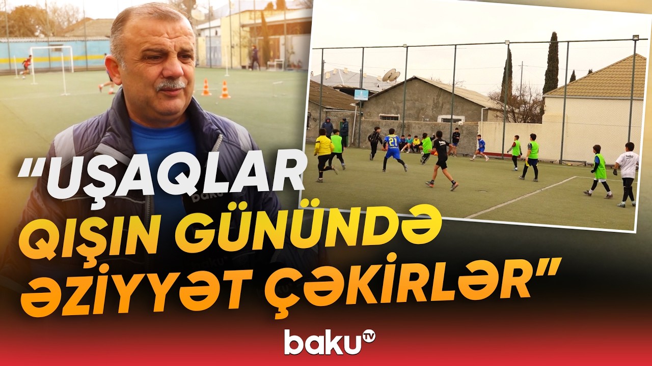 “4 ildir söz verirlər ki...” | Uşaq futbol klubunda görün hansı şəraitdə oynayırlar - Baku TV