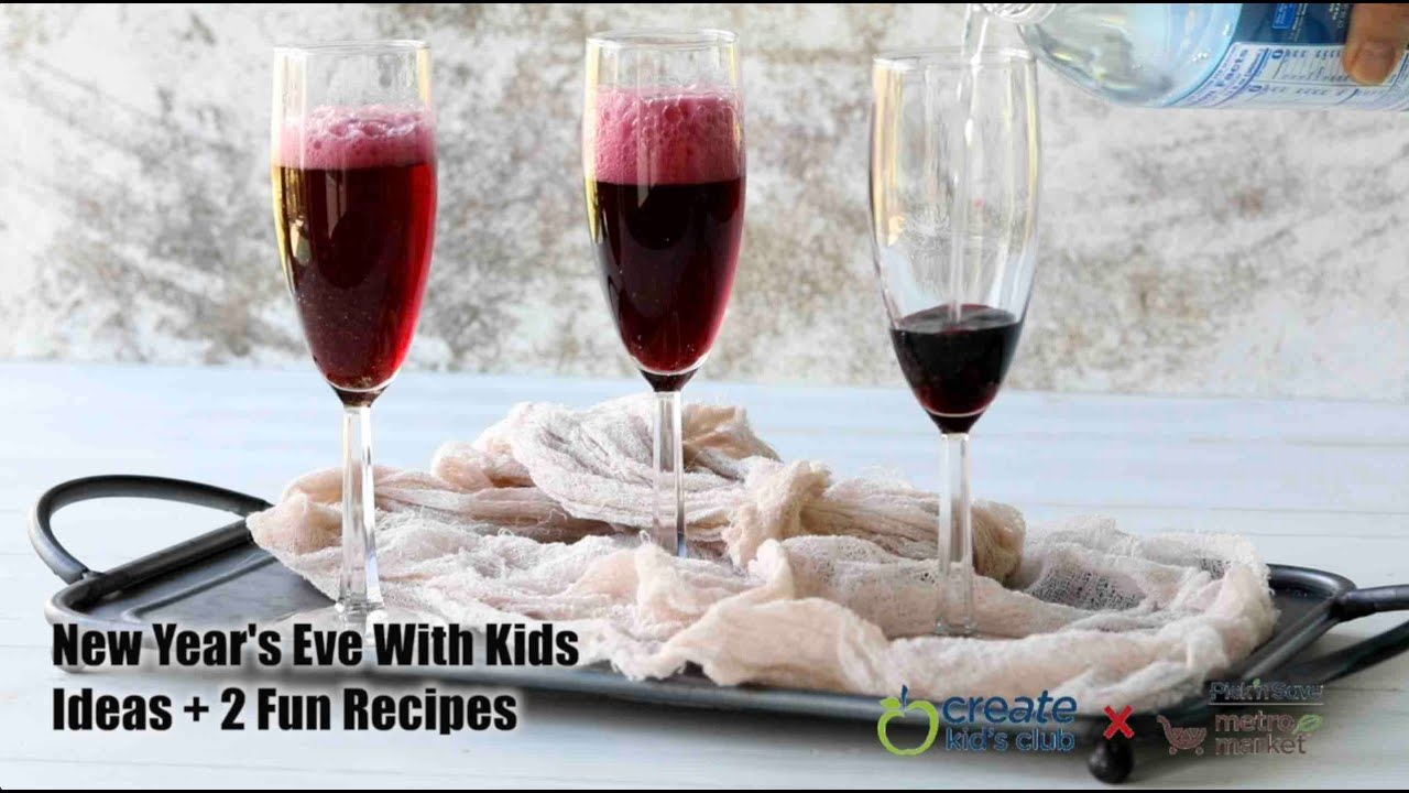 New Year's Eve Party Ideas and Fun Recipes for Kids!