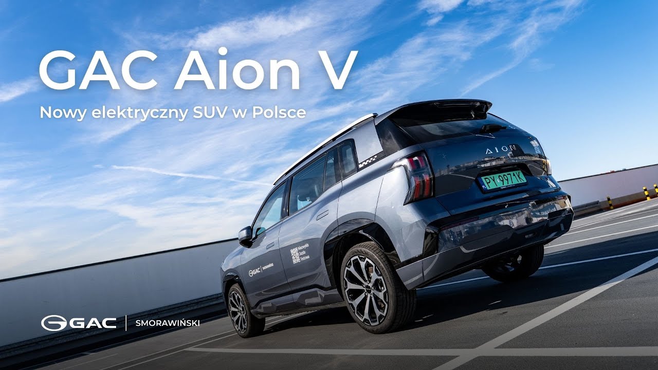 GAC Aion V - nowy elektryczny SUV w Polsce!