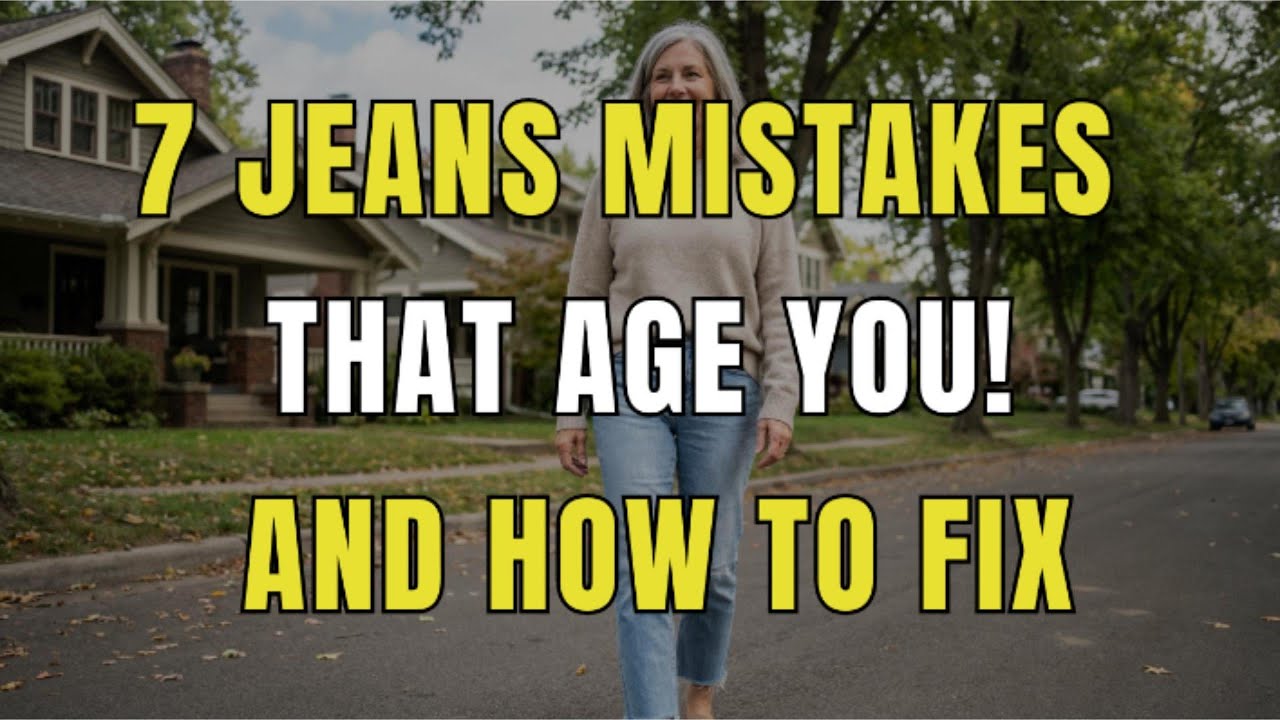 7 Jeans Mistakes That Instantly Age You After 60 And What to Wear Instead