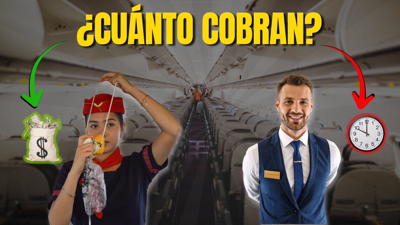 ¿Cuánto Gana REALMENTE una Azafata?