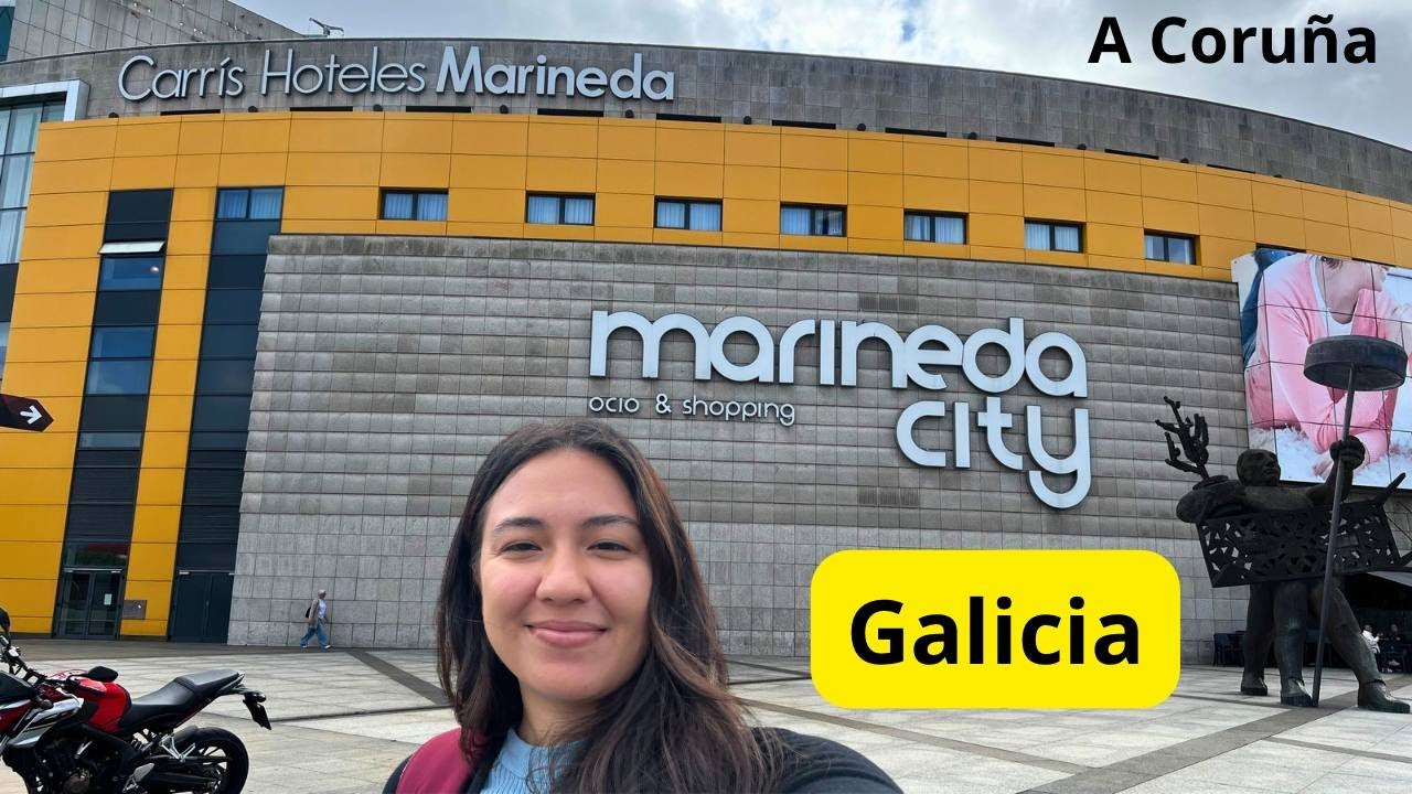 Así es un Centro Comercial en GALICIA, A CORUÑA. Marineda City España
