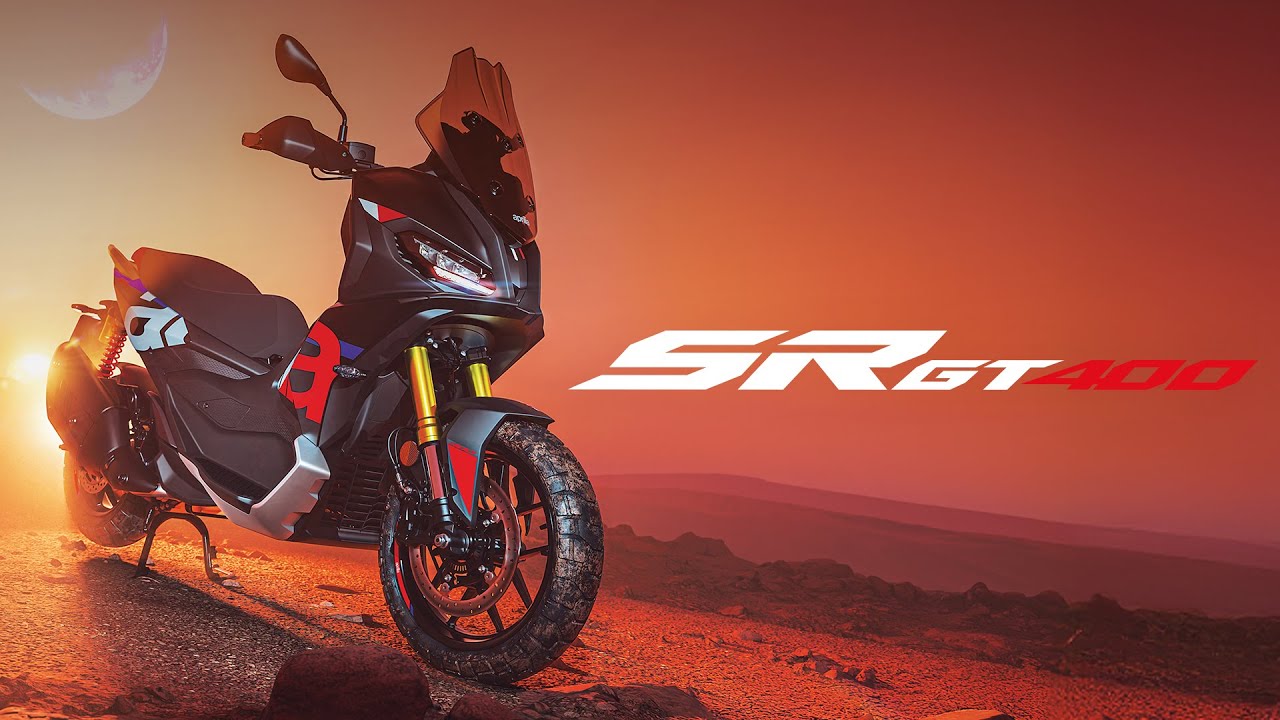 New Aprilia SR GT 400: Designed to ride beyond limits