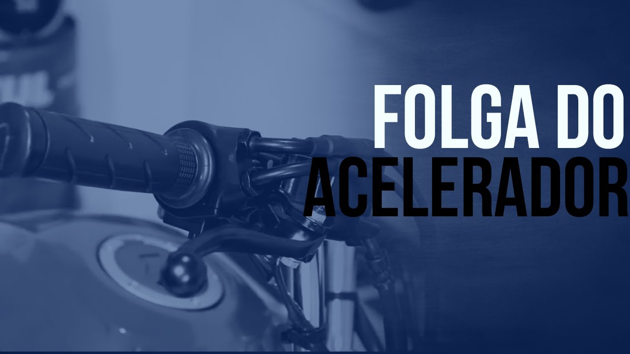 Regulando a folga do acelerador da sua moto