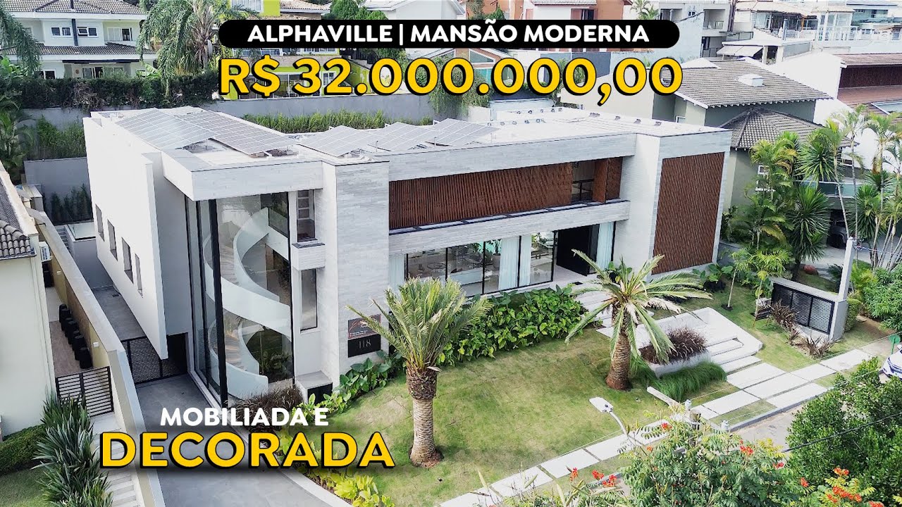 Mansão à venda, 960m por R$ 32.000.000 – Alphaville 01 – Barueri/SP