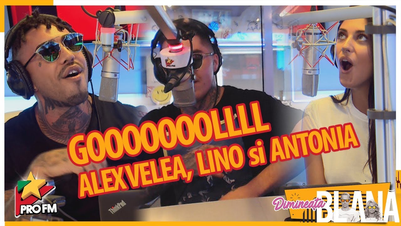 Goooooooool...Alex Velea, Lino si Antonia  | #DimineataBlana