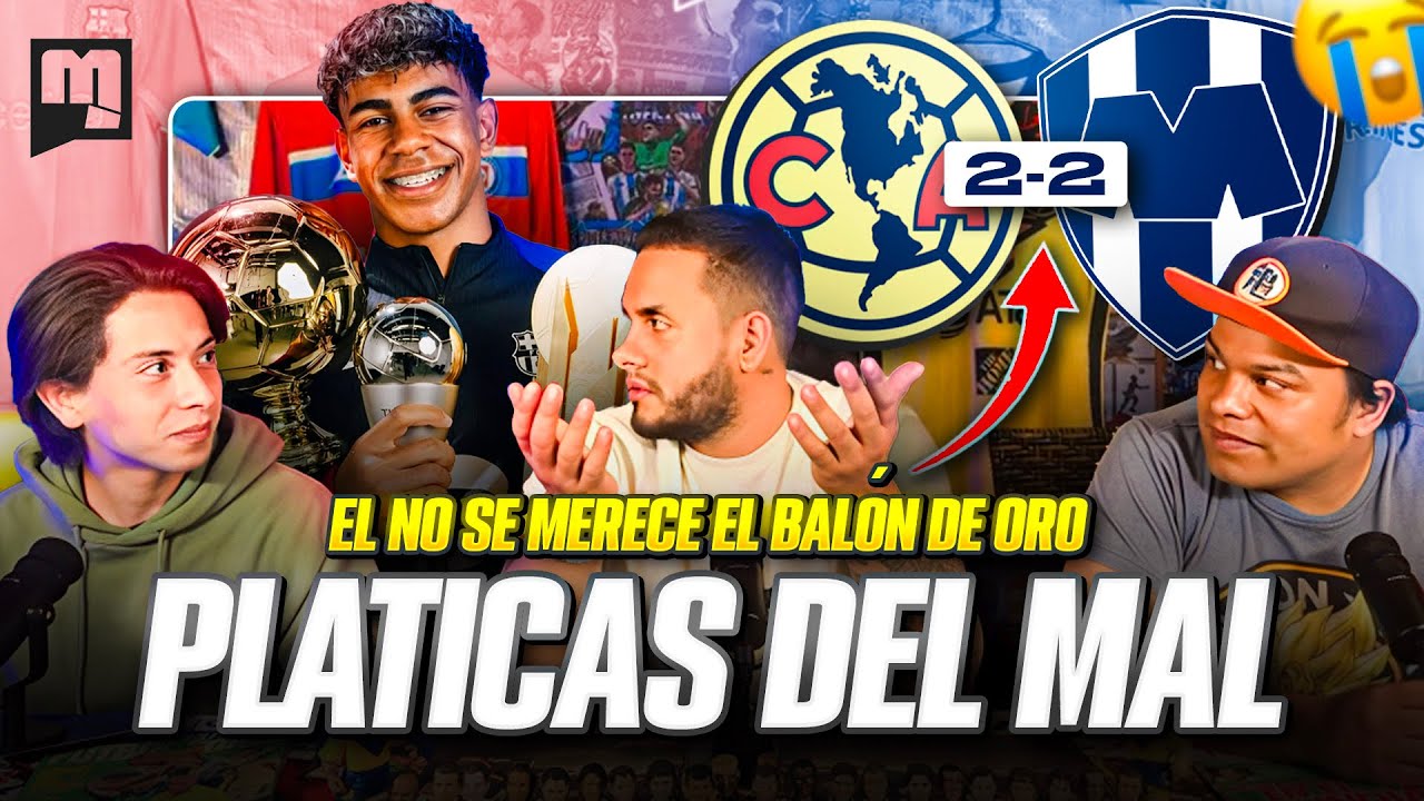 PLÁTICAS DEL MAL/Mike festeja EMPATES/Balón de oro/quinielas