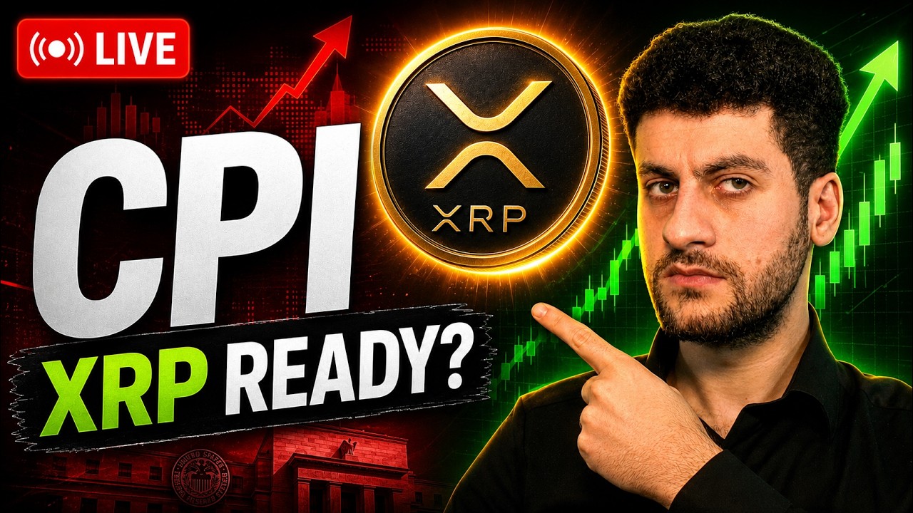 🚨 CPI Inflation LIVE: XRP&rsquo;s Biggest Test Starts Now