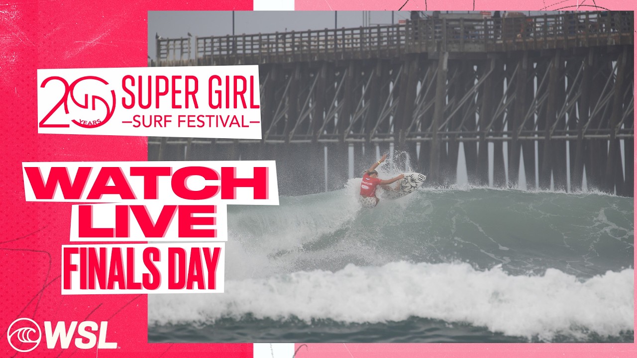 🔴Watch LIVE - Super Girl Surf Festival Oceanside - Finals Day