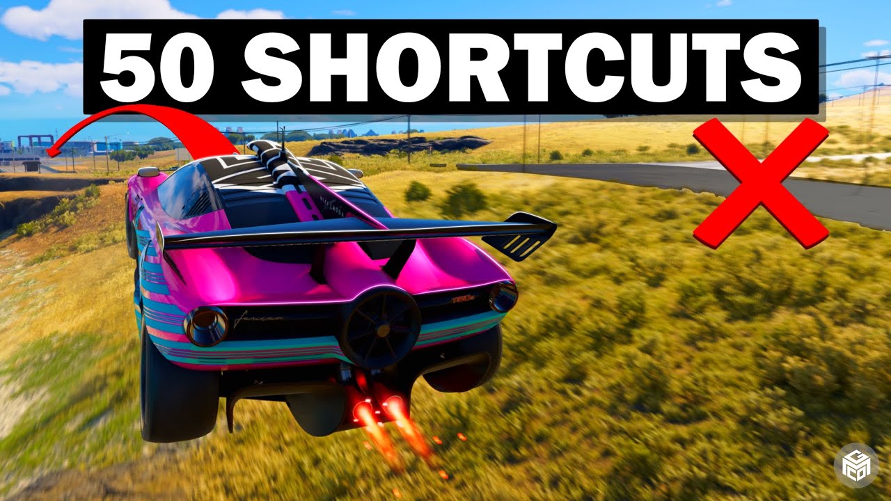 50 GRAND RACE SHORTCUTS and Racing Lines! - The Crew Motorfest