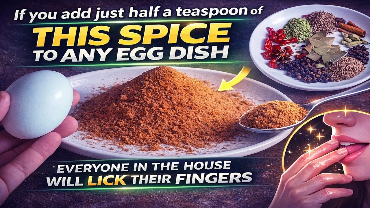 Half Teaspoon Egg Masala Powder Recipe: Homemade Spice Mix for Amazing Egg Dishes Everyone  Fingers!