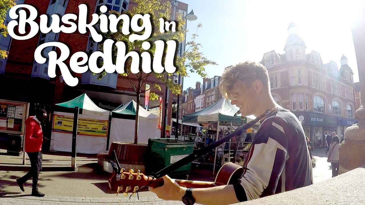 Busking in Redhill (A one spot wonder?!)