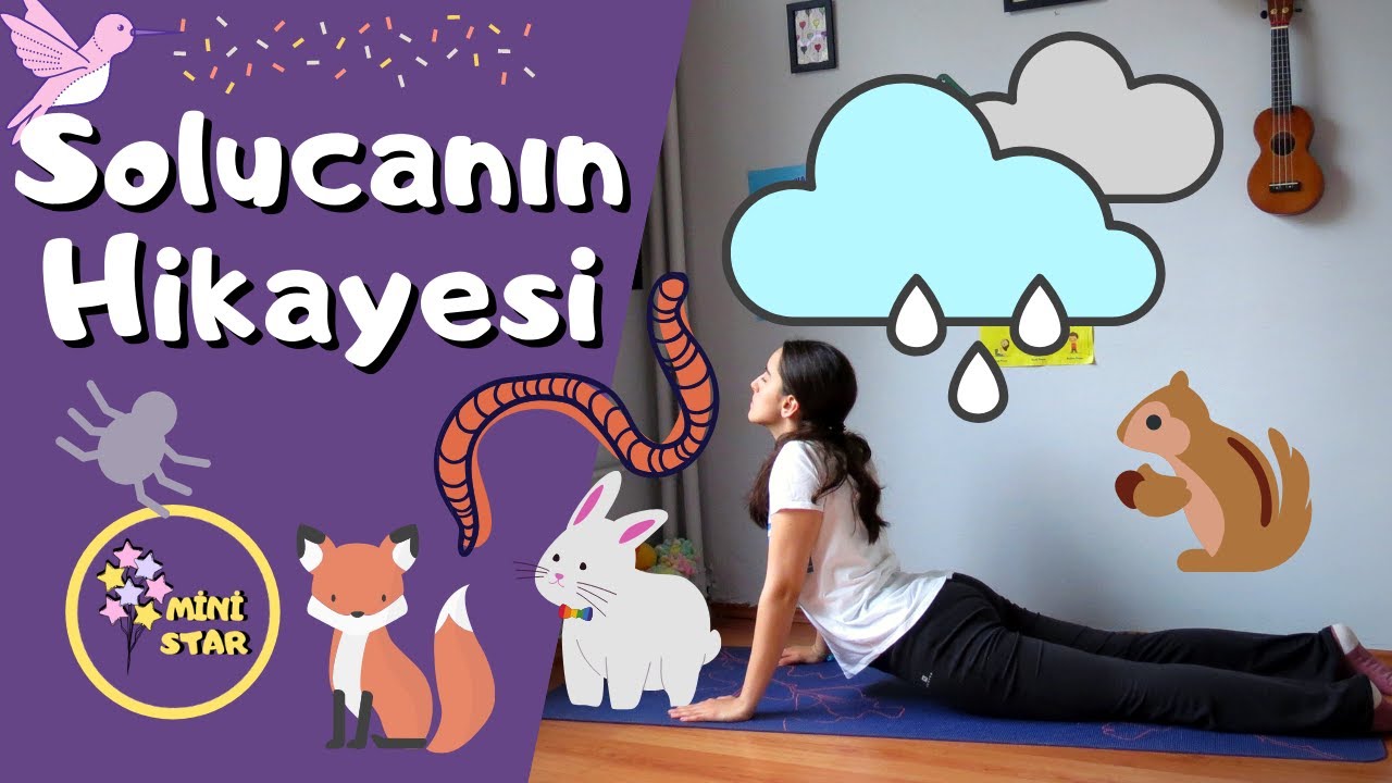 Solucanın Hikayesi * Mini Star Çocuk Yogası / Kids Yoga